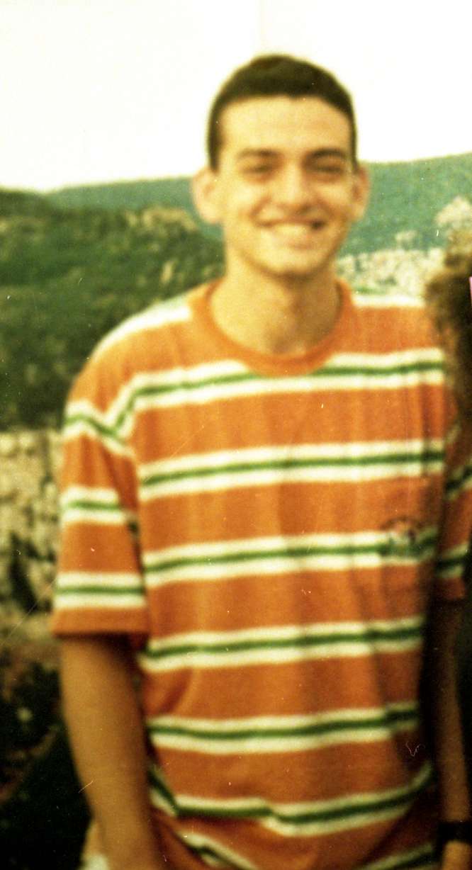 Jorge Benvenuto is pictured in an undated family photo. Benvenuto shot Zach Snarr and Yvette Rodier-Evans on Aug 28, 1996, at Little Dell Reservoir. Snarr died from his wounds, but Rodier-Evans survived the shooting.
