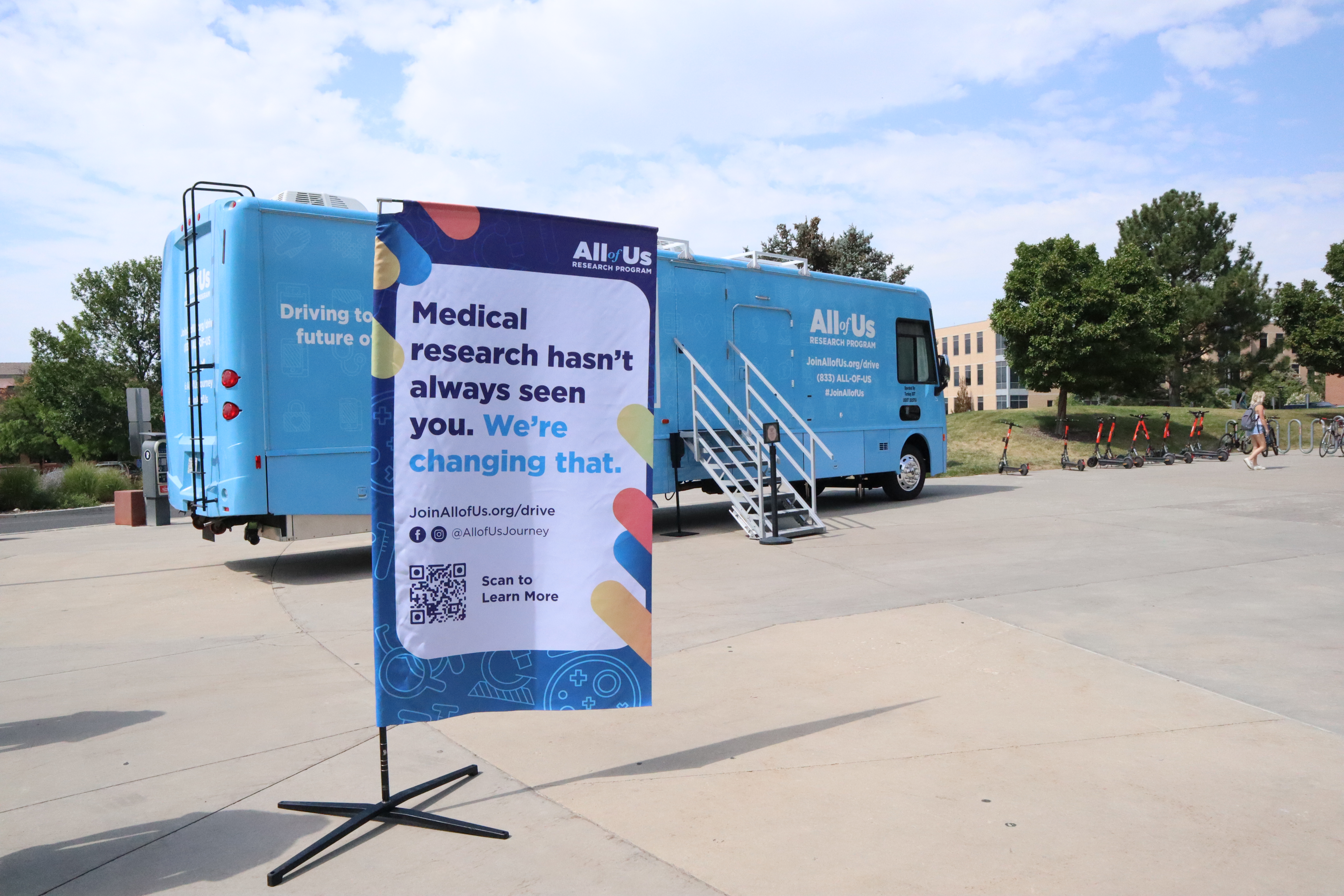 The National Institute of Health's All of Us program is touring the country hoping to collect DNA samples from more than a million Americans to advance precision medicine. The program is at the University of Utah this week seeking samples from Utahns of all backgrounds. 