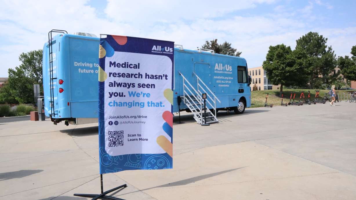 The National Institute of Health's All of Us program is touring the country hoping to collect DNA samples from more than a million Americans to advance precision medicine. The program is at the University of Utah this week seeking samples from Utahns of all backgrounds.