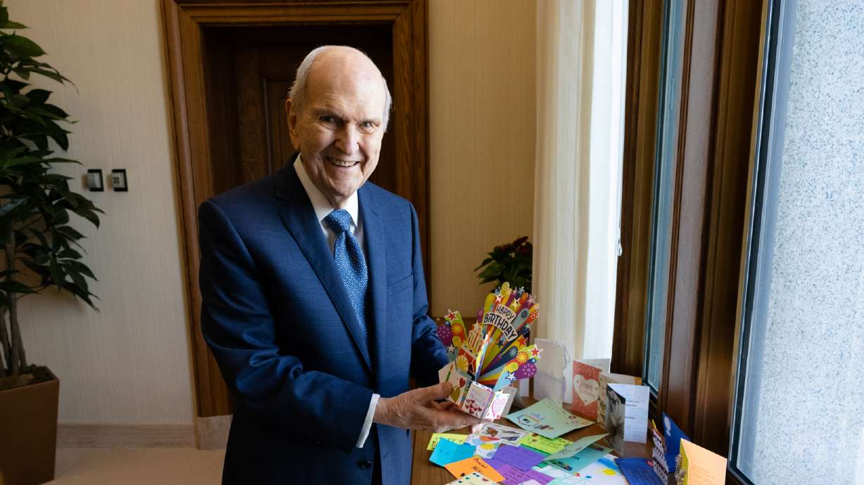 Russell M. Nelson, President of The Church of Jesus Christ of Latter-day Saints, is celebrating his 98th birthday on Friday in Salt Lake City.