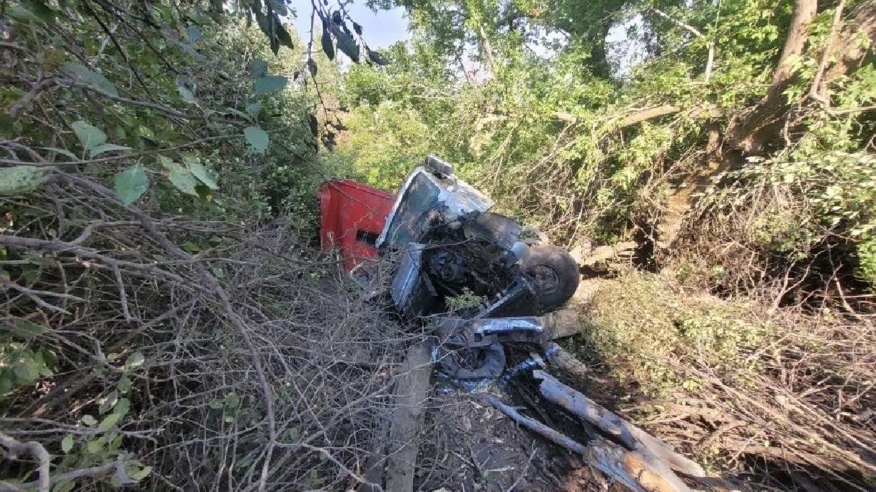 A man was critically injured after Utah troopers say a possible mechanical issue may have caused his dump truck to crash down about a 50-foot ravine Friday afternoon.