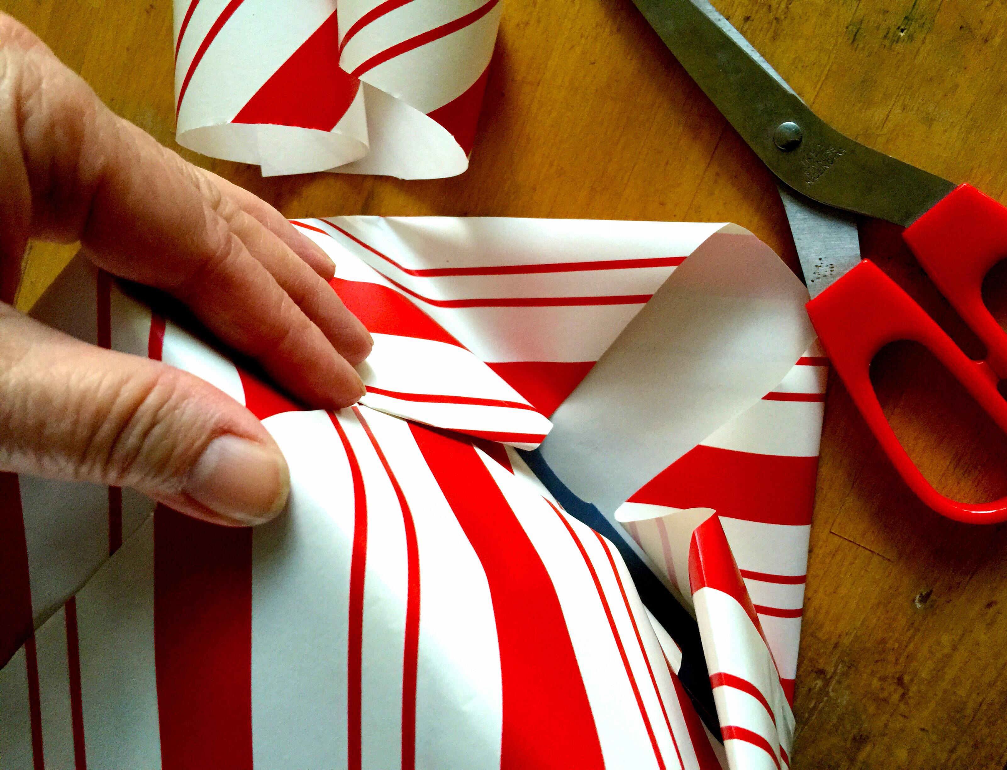 Wrapping Christmas present