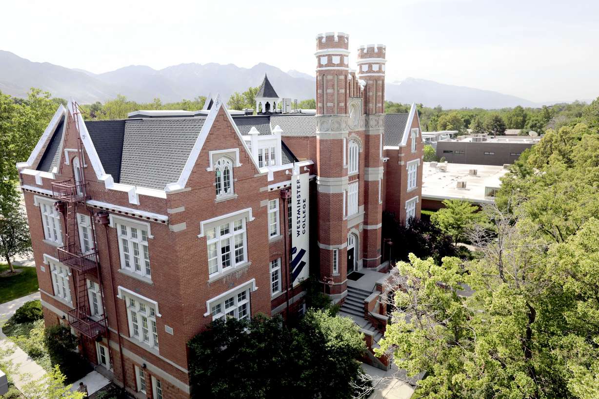 Westminster College in Salt Lake City is pictured on June 16, 2021. The private, liberal arts college in Salt Lake City climbed six spots over last year in the latest U.S. News and World Report's rankings for universities in the West to rank No. 12, it also ranked No. 5 for best value school.