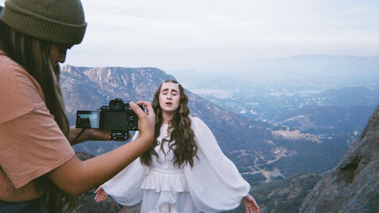 Alayna Grace Thompson, of North Salt Lake, recently moved to Los Angeles to pursue her dream of becoming a professional musician.