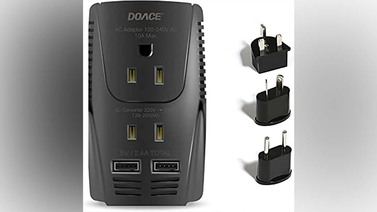 DoAce c11 2000-watt travel voltage converter, as advertised on Amazon.