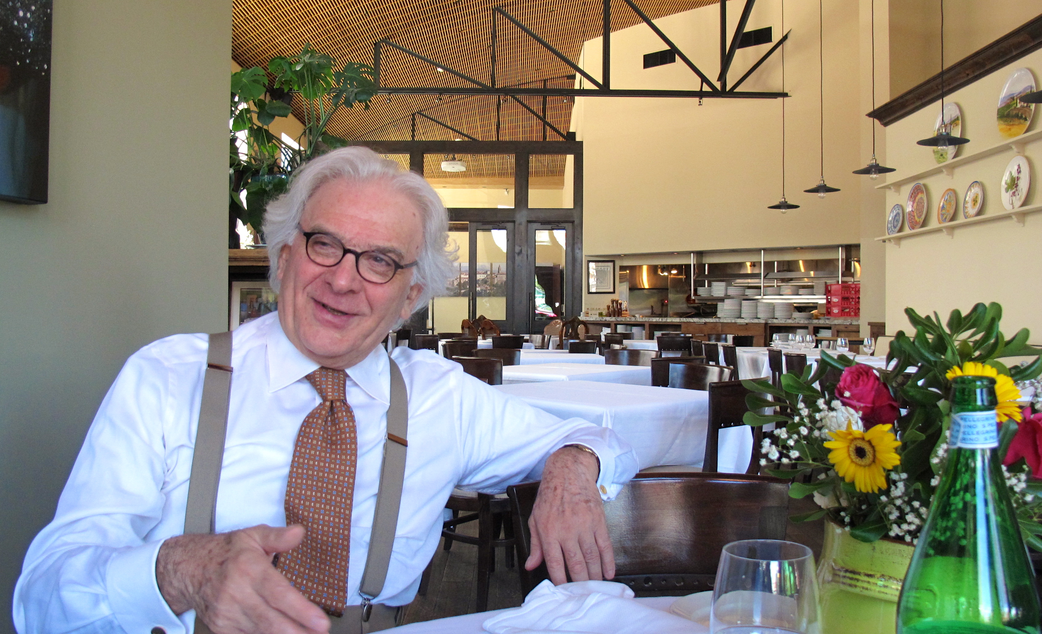 Valter Nassi, Salt Lake City's consummate host, is photographed at his restaurant in Salt Lake City in 2014. Nassi died Tuesday night following a health battle. He was 76.