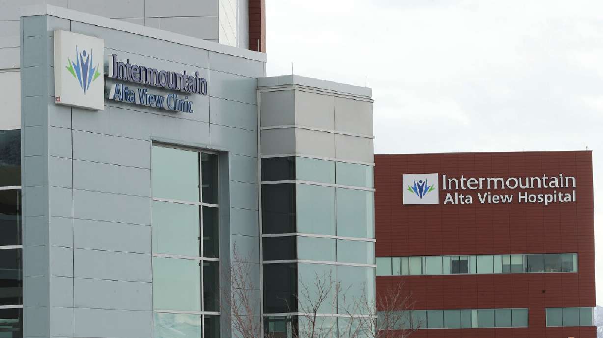 Alta View Hospital in Sandy is pictured on Friday, Feb. 19, 2021.