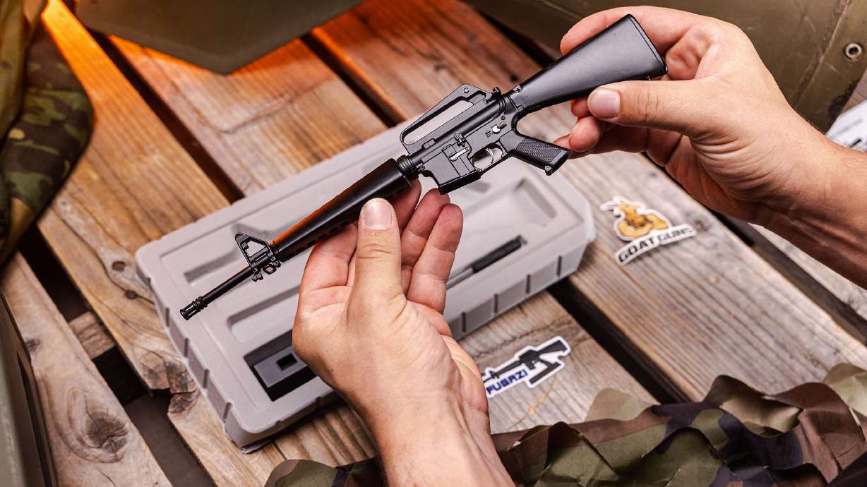 Machine Gun Cost Utah company paves the way for new hobby with safe model guns | KSL.com