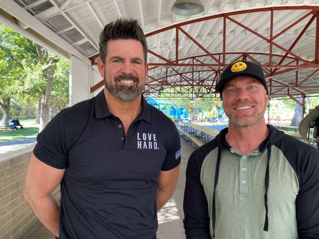 The Love Hard Foundation, started by Josh Downs, left, and Shawn Vierra, aims to provide additional mental health support for teens in our schools and communities.