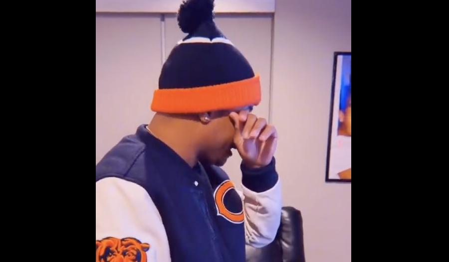 Screenshot of a Bears fan going through some things.