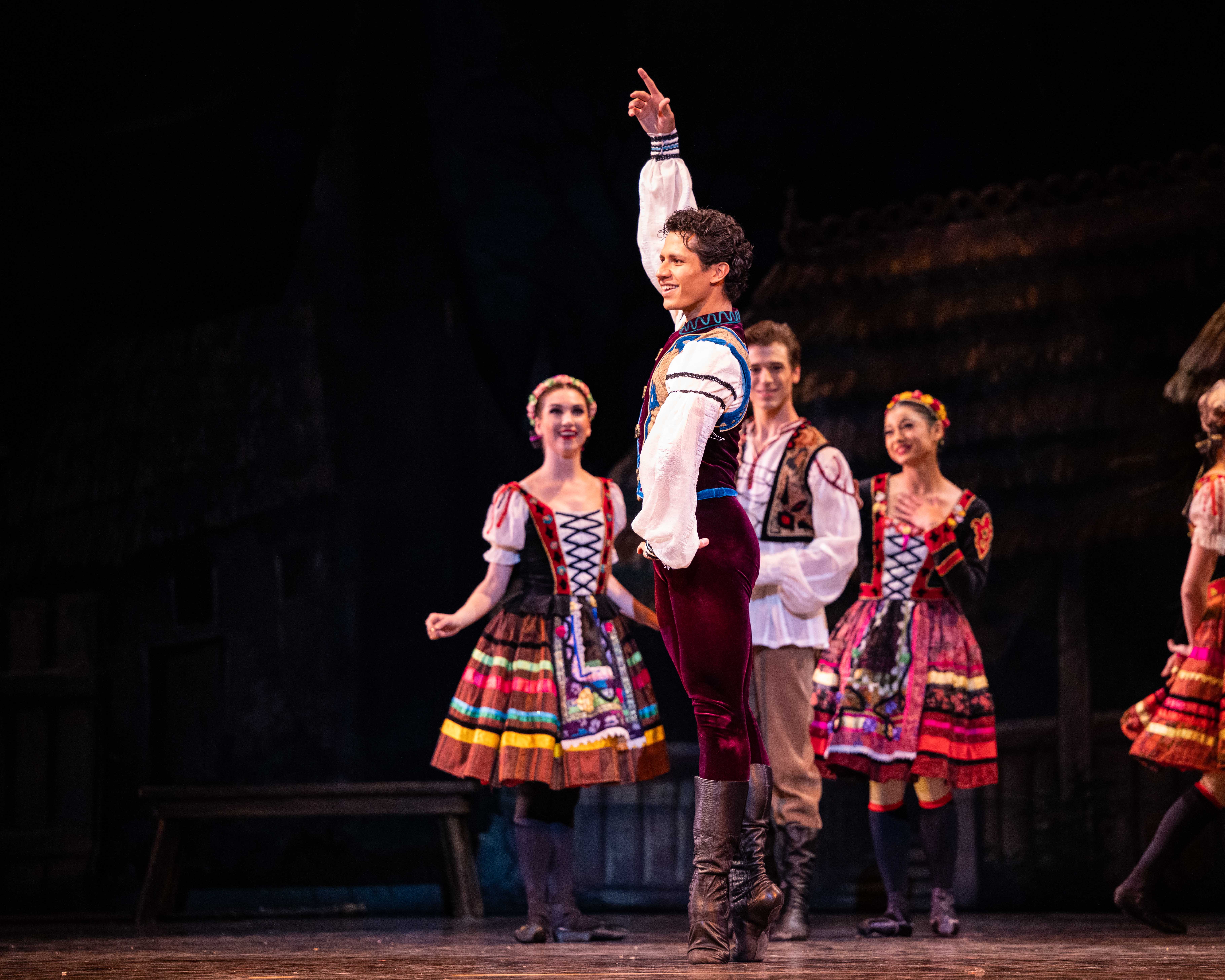 Ballet West principal artist Hadriel Diniz performs in "Dracula."