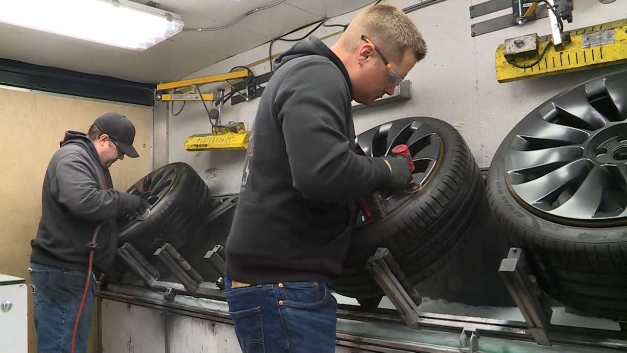 Salt City Wheels’ owner and operator Bryan Karsten says most customers of his mobile repair shop get their claim for pothole damage denied.