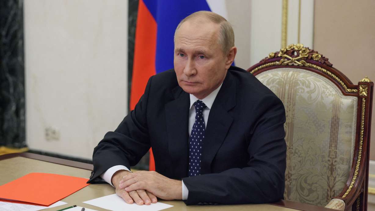 U.S. officials believe that the likelihood Russian President Vladimir Putin, seen here in Moscow on Friday, will use a tactical nuclear weapon in his struggling war in Ukraine is perhaps the highest it has been but is still not probable.