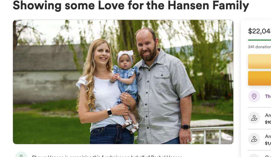 A GoFundMe account has been set up for Josh Hansen, a Brigham City man who was killed in a crash on Sept. 22 while driving to work. A Logan man has been charged with killing him while driving under the influence.