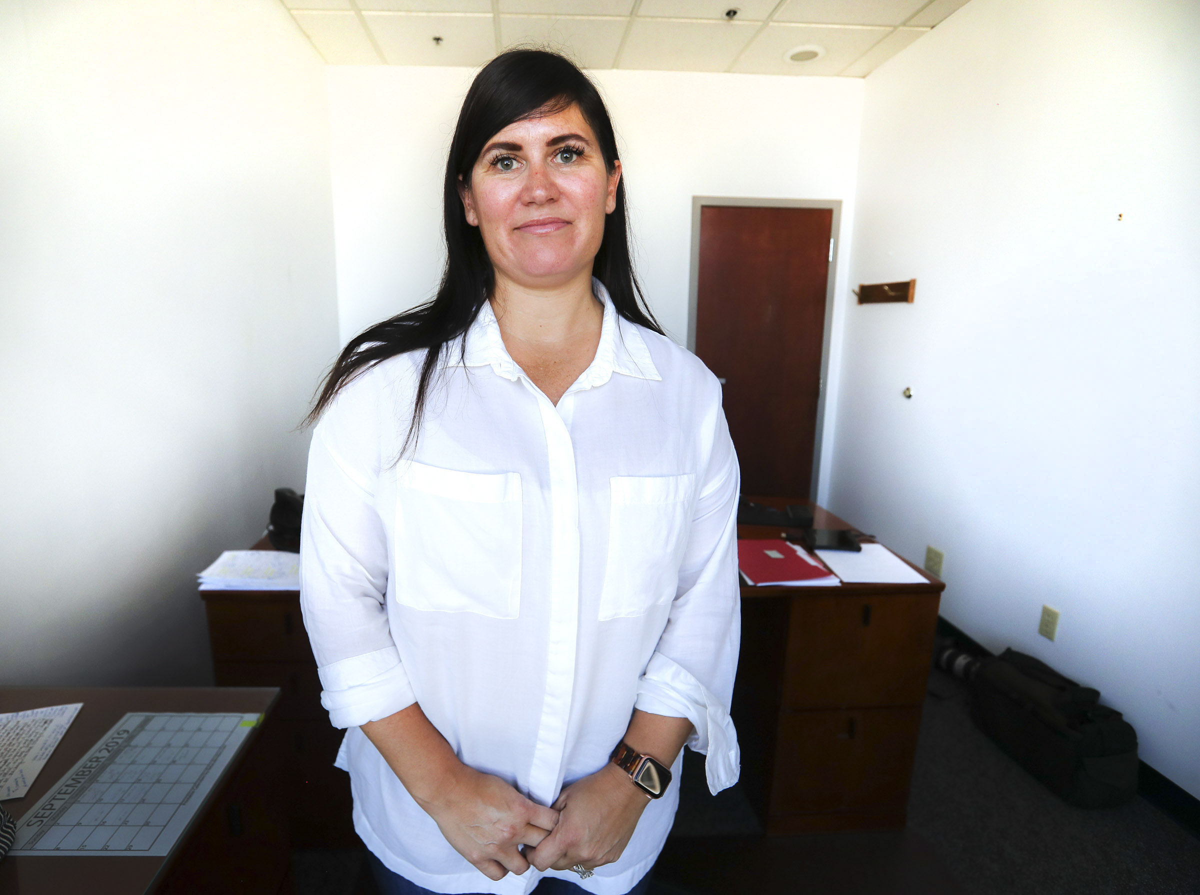 West Valley City prosecutor Yvette Rodier is pictured in her offices in the West Valley City Justice Court building on Sept. 4, 2019.