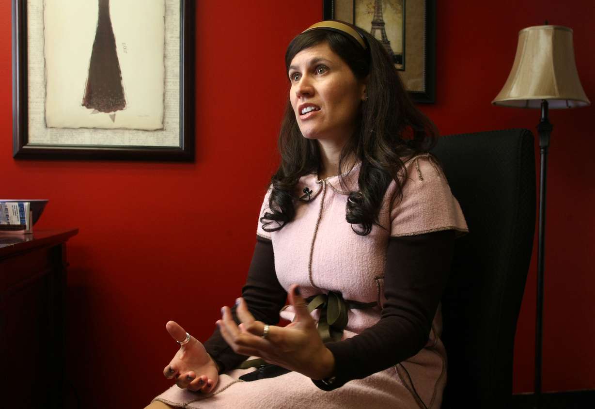 Yvette Rodier in her office in Salt Lake City on Jan. 10, 2011.