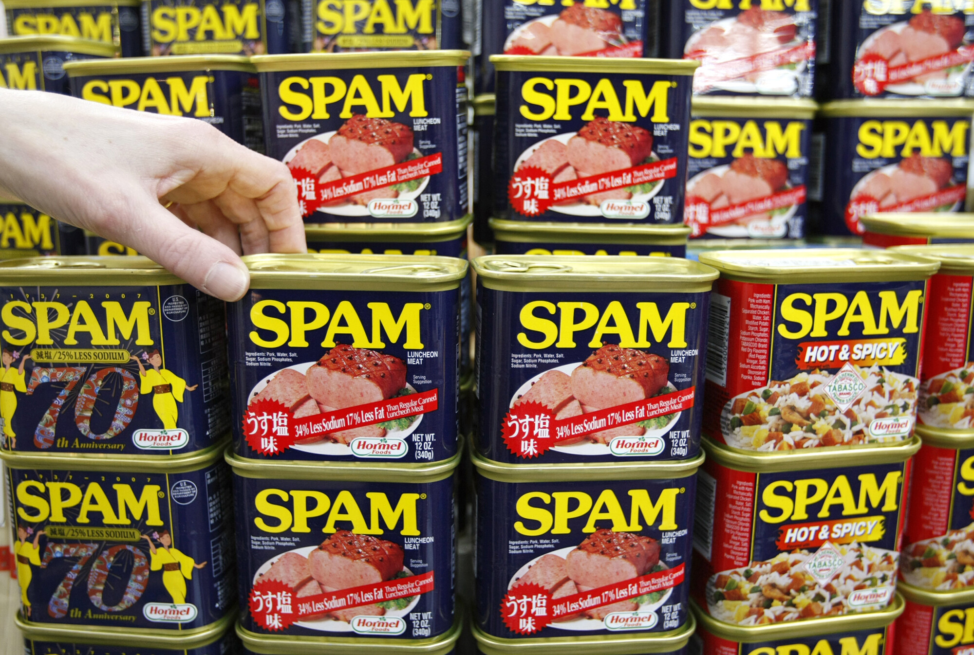 The 85-year-old canned block of meat, Spam, has undergone a cultural reinvention. Hormel has sold a record amount of Spam for seven straight years, and 2022 is on pace for another such milestone.