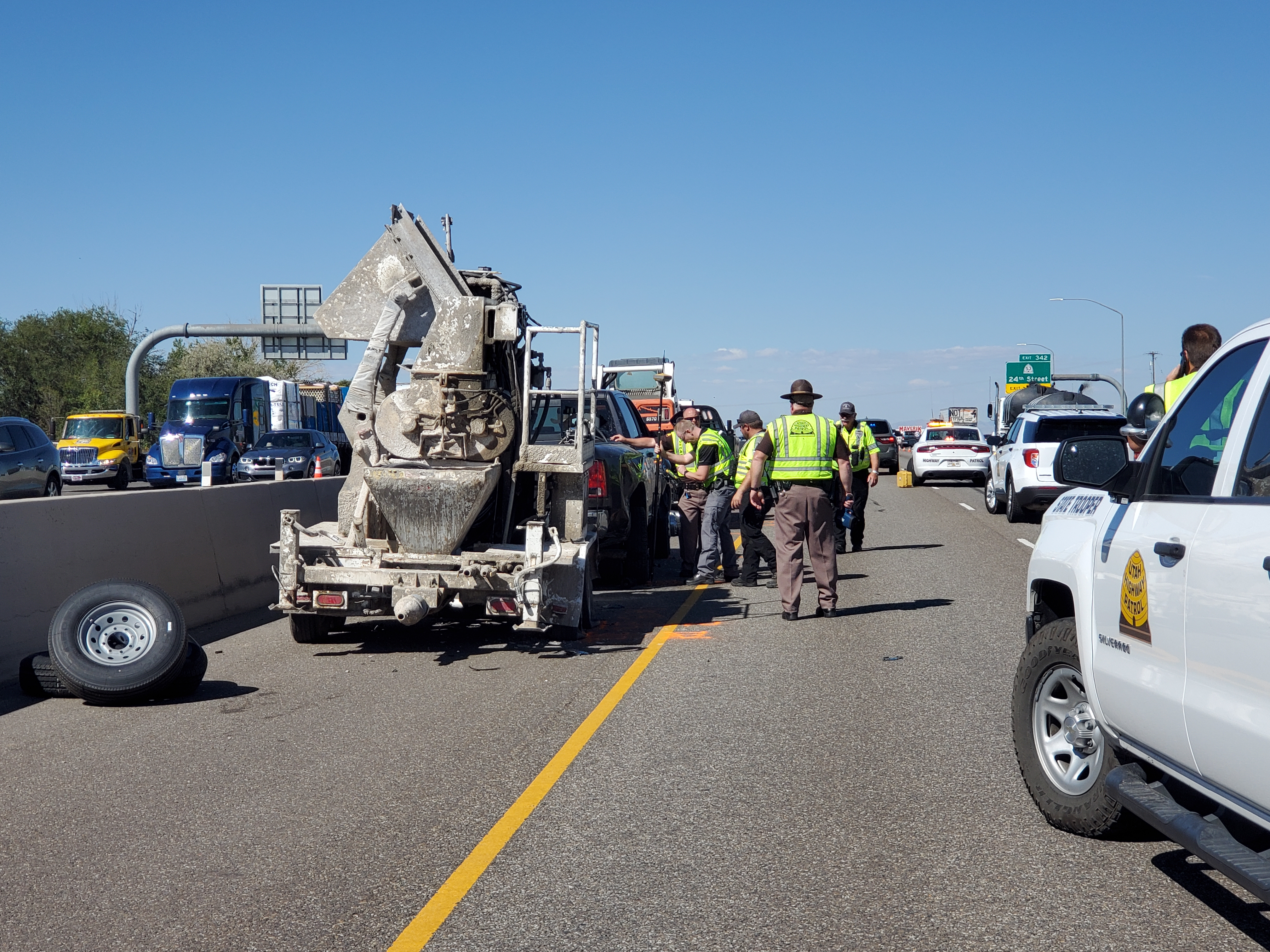 One person is dead and another injured after an I-15 car accident on Tuesday in the Ogden area.