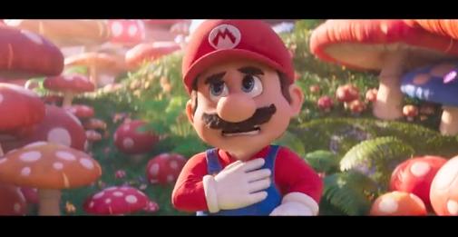 Chris Pratt voices Mario in "The Super Mario Bros. Movie."