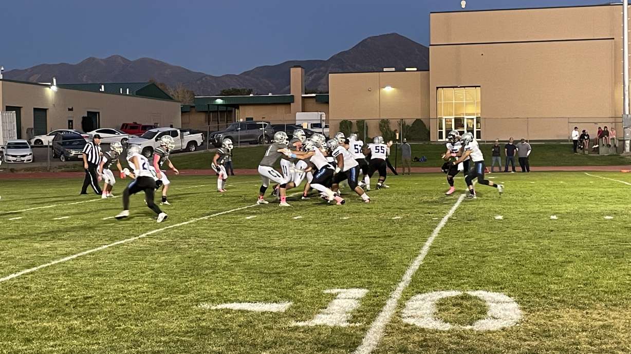 The Stansbury Stallions beat the Payson Lions, 52-14, in a game on Oct. 6, 2022.