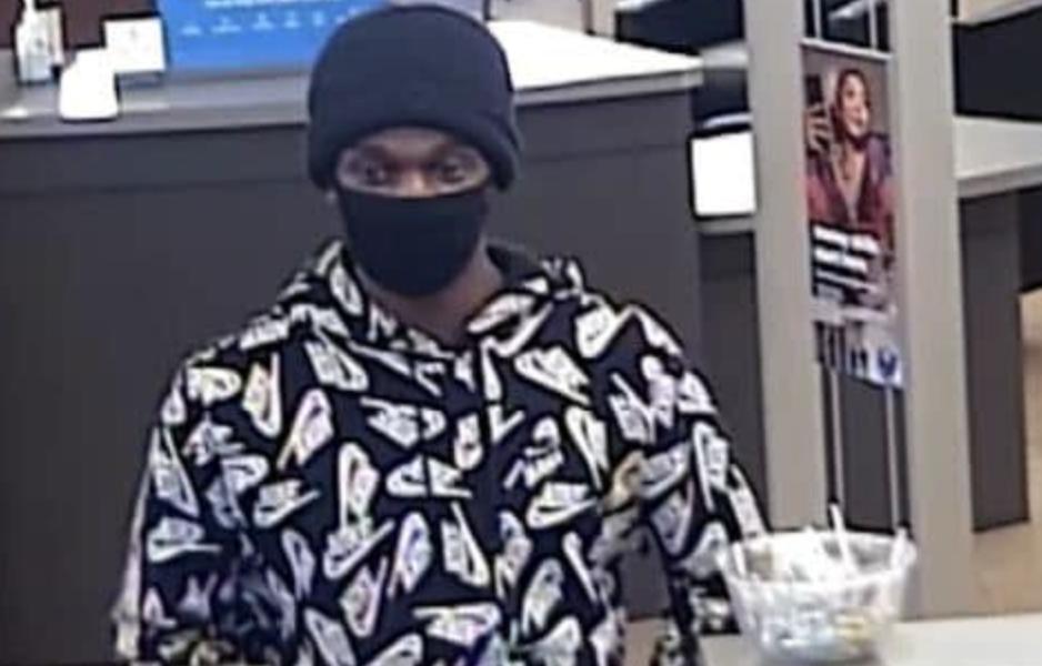 The FBI and local police departments are seeking the public's help in identifying the man pictured here, who they say was involved in a series of robberies in Millcreek, South Salt Lake and Clearfield.