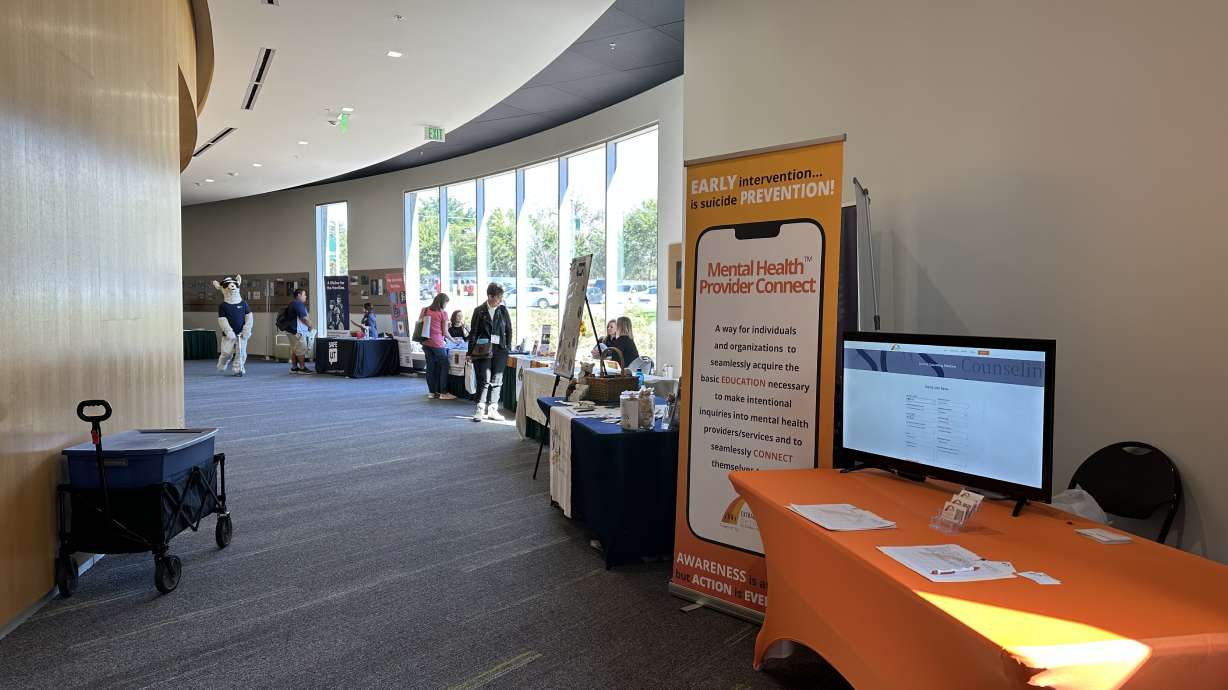 Hundreds of participants attended a Mental Health Summit and Suicide Prevention Conference Friday at UVU to learn about resources and research available to help integrate mental health awareness into education.