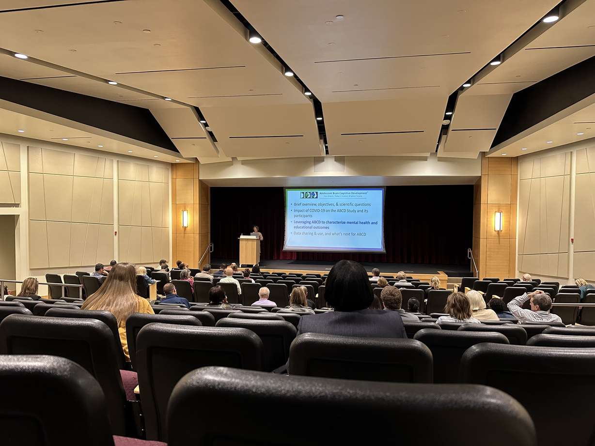 Superintendents from across the state gathered in Pleasant Grove for a Mental Health Summit on Friday. Neurologist Elizabeth Hoffman spoke on her adolescent brain development research during the summit.