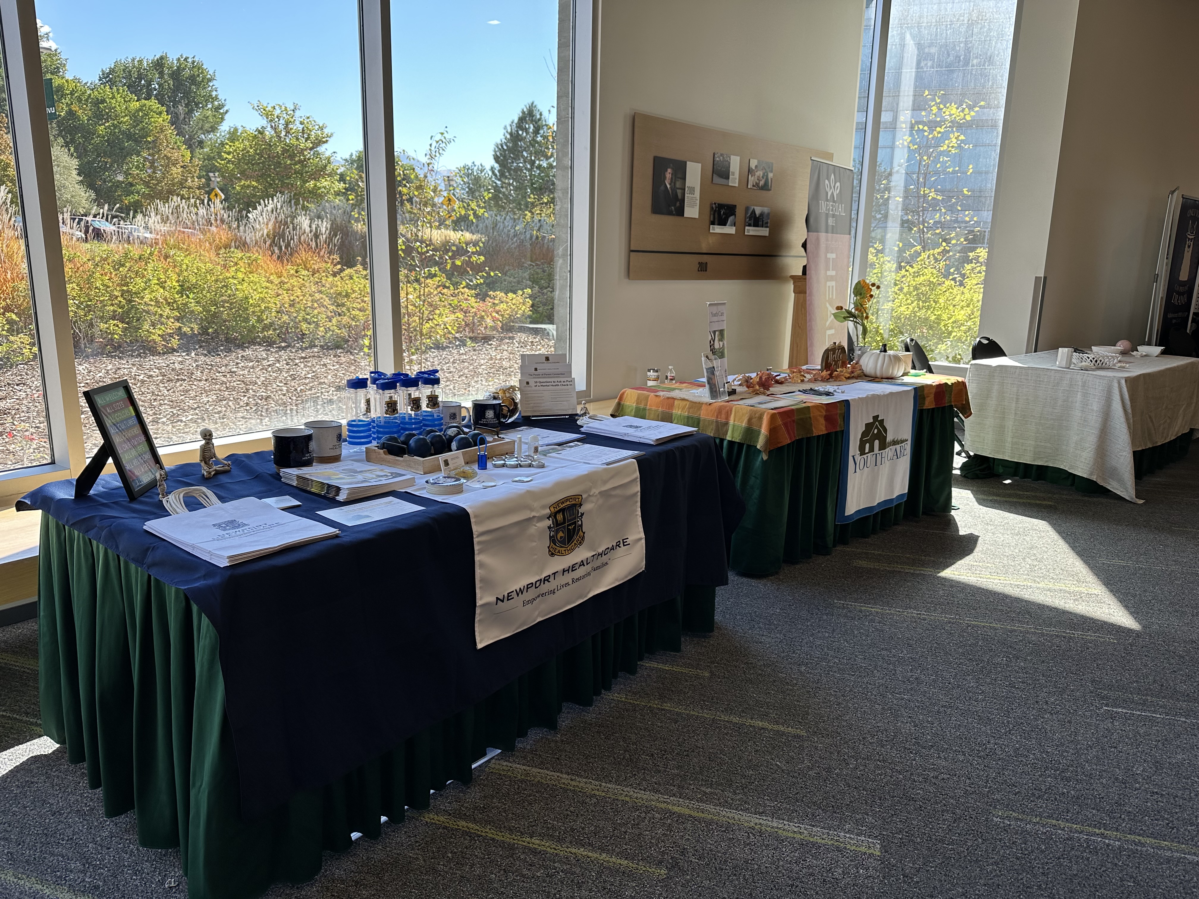 UVU's college of humanities and social sciences hosted its sixth Suicide Prevention Conference on Friday. Treatment centers, therapists, counselors, programs and more set up booths as part of the "resource round up" at the event.