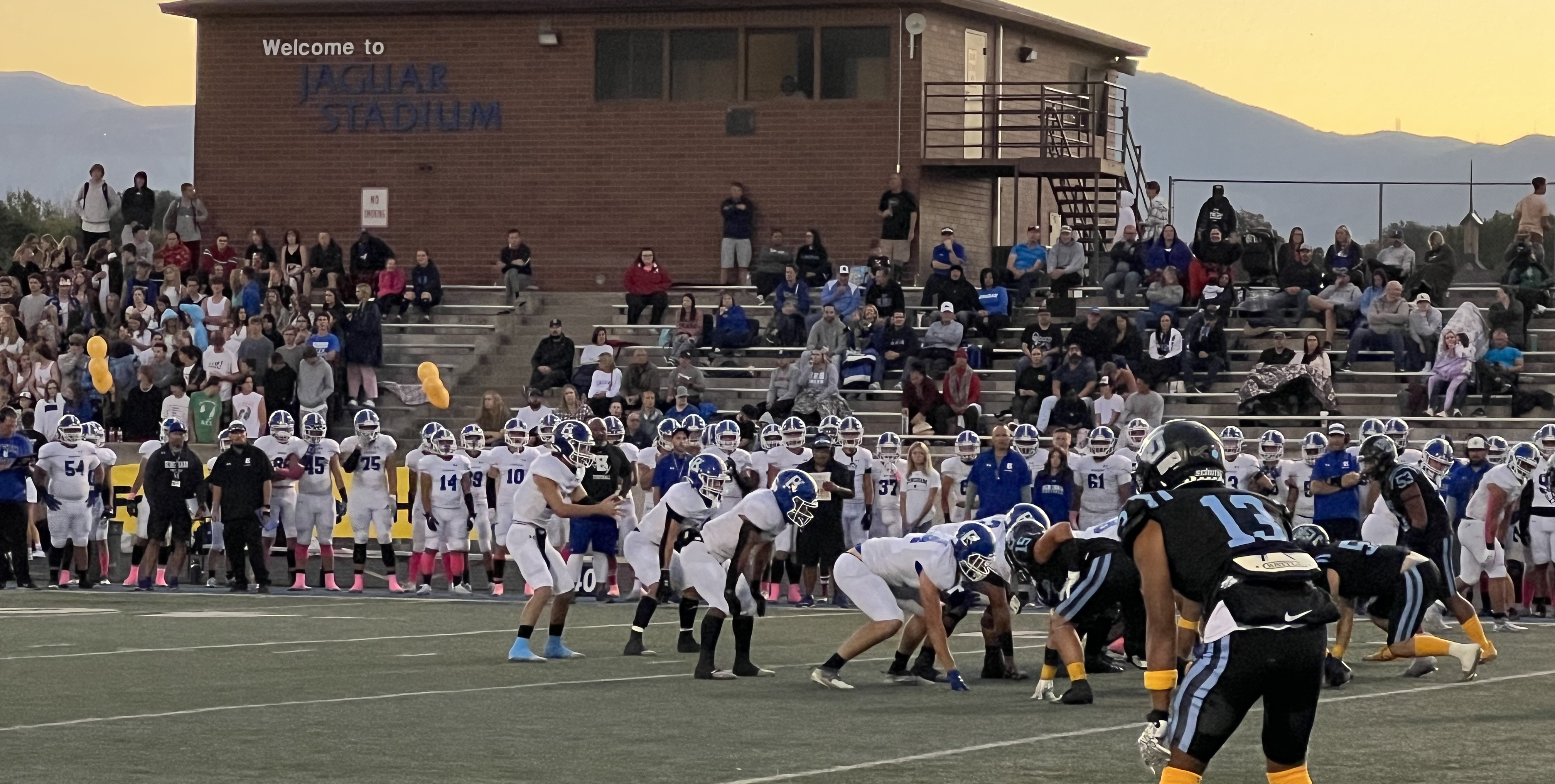 Bingham quarterback Dallen Martinez prepares to receive the snap against West Jordan on Friday.