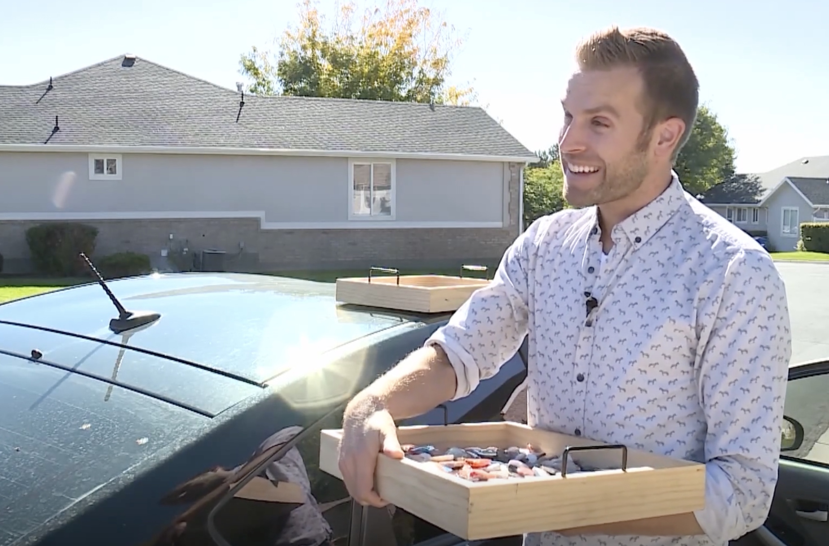 A man from Utah County delivered thousands of hand-carved rocks to the people of Uvalde, Texas, this week, more than four months after a shooting at an elementary school rocked the community and the nation.