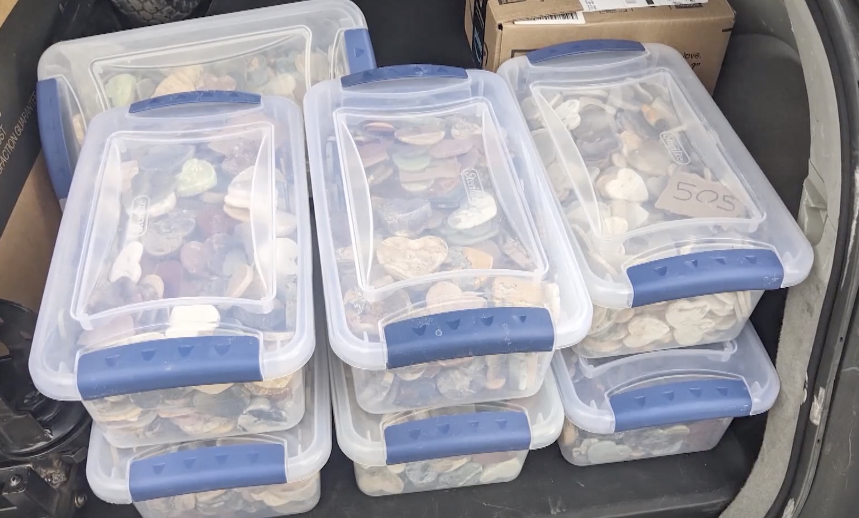 A man from Utah County delivered thousands of hand-carved rocks to the people of Uvalde, Texas, this week, more than four months after a shooting at an elementary school rocked the community and the nation.