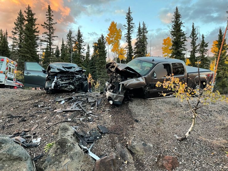 A 7-year-old child died due to injuries from a crash on state Route 14 in Kane County on Friday, the Utah Department of Public Safety said.