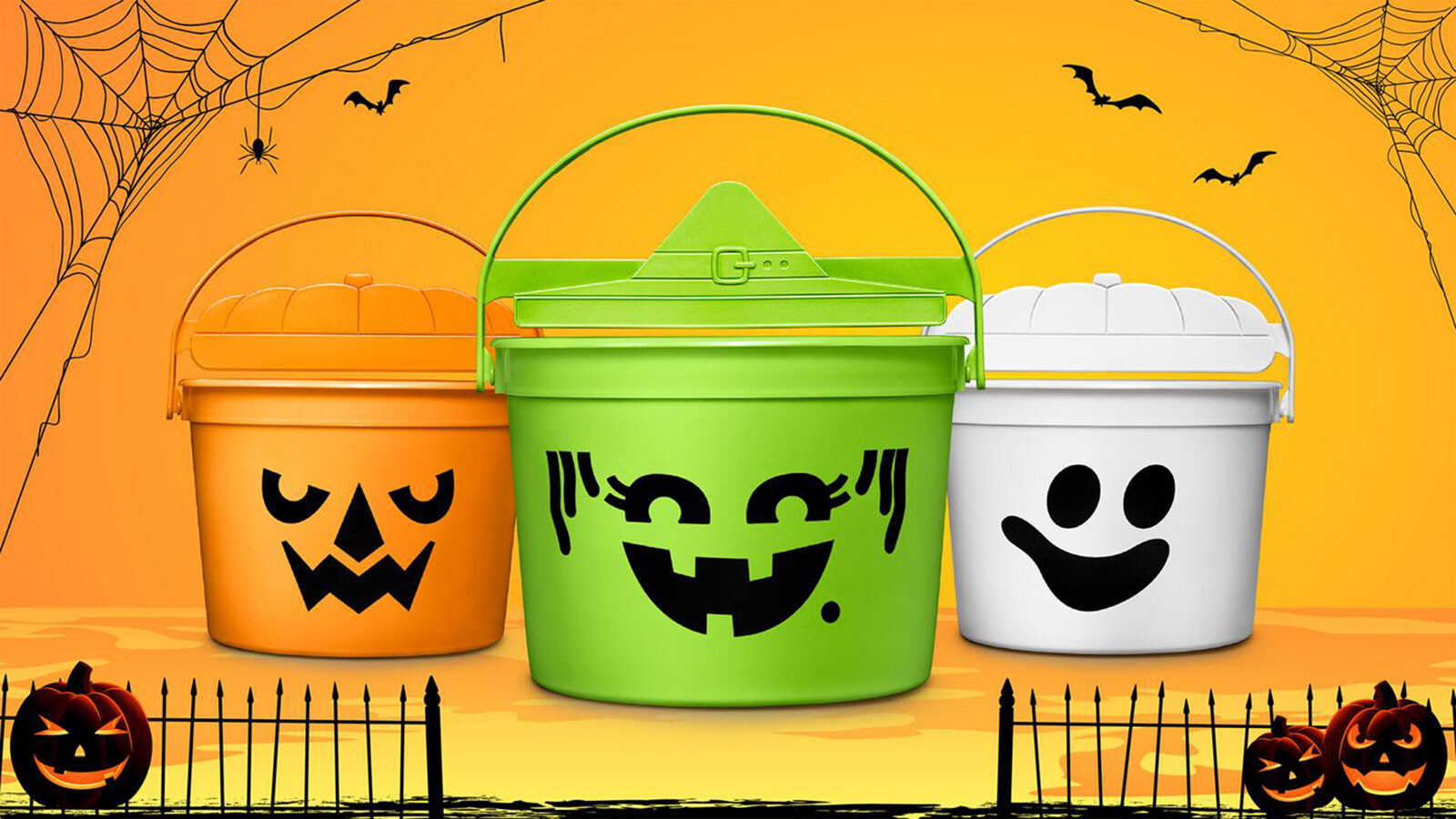 McDonald's announced the return of its limited-edition Halloween pails.