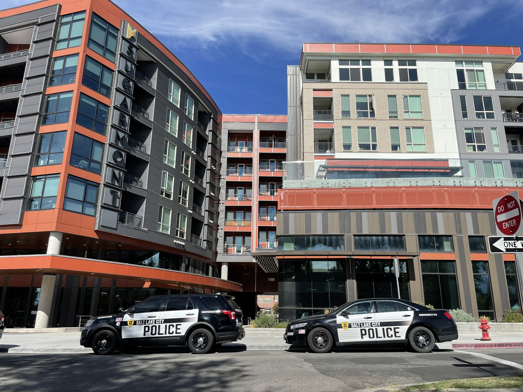 Salt Lake City police arrested a 33-year-old man who was reported to have a firearm inside a high-rise apartment complex in Sugar House on Sunday afternoon.