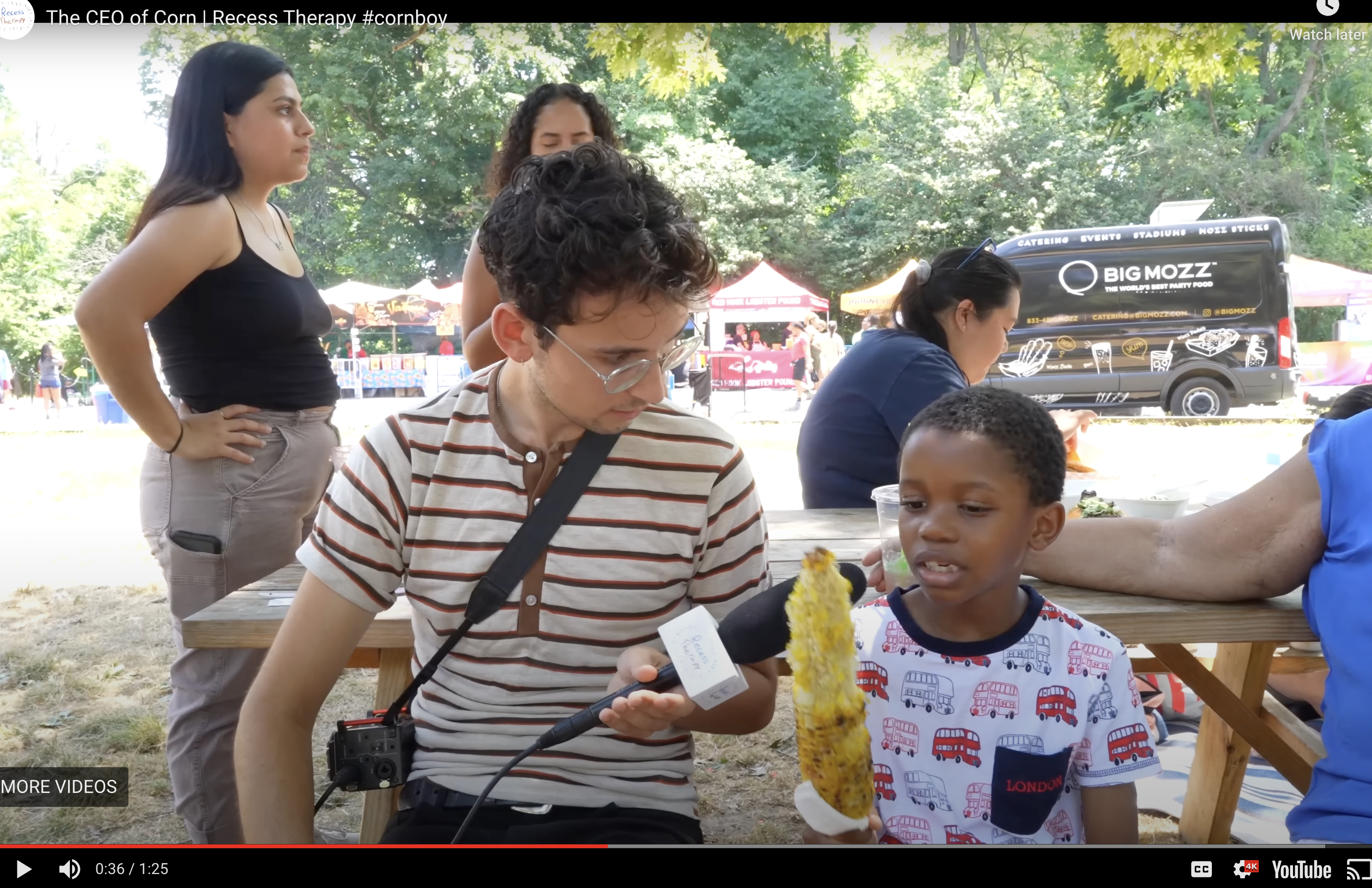 Perhaps no one understands the magic of corn better than this darling 7-year-old in a viral YouTube video. 