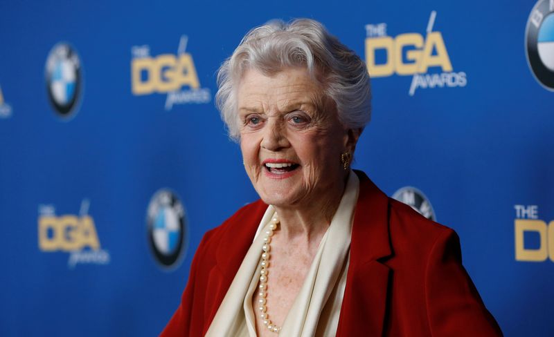 Actor Angela Lansbury poses at the 70th Annual DGA Awards in Beverly Hills, Calif., Feb. 3, 2018. The beloved star has died. She was 96.