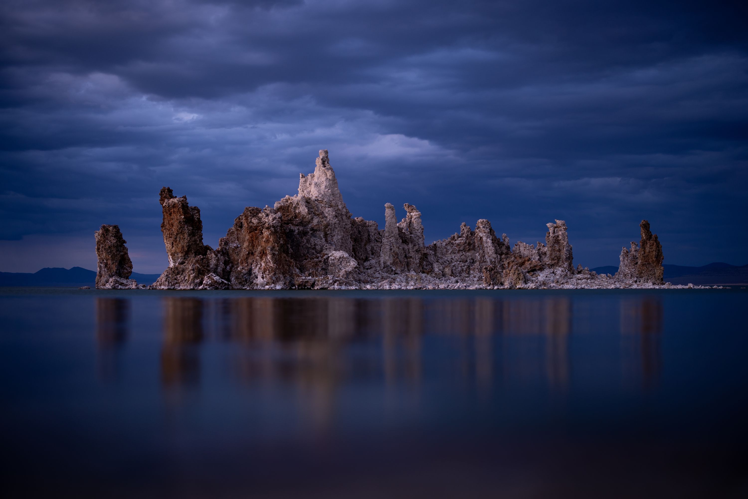 One of Mono Lake’s iconic tufa formations is pictured on the south shore of the lake in Mono County, California, Aug. 8.