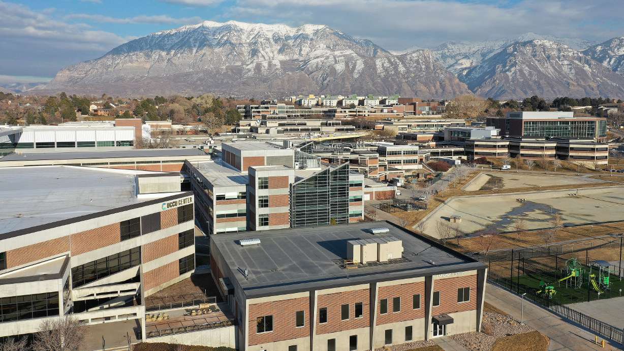 Utah Valley University in Orem is pictured on Wednesday Feb 9, 2022.