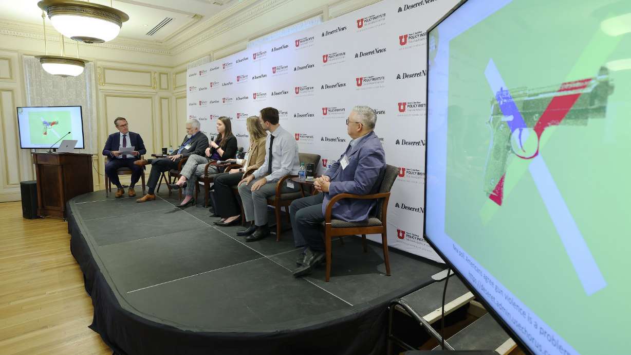 The Deseret News kicks off Deseret Magazine and Kem C. Gardner dialogues in Salt Lake City on Tuesday, with a panel discussion addressing gun violence in America.