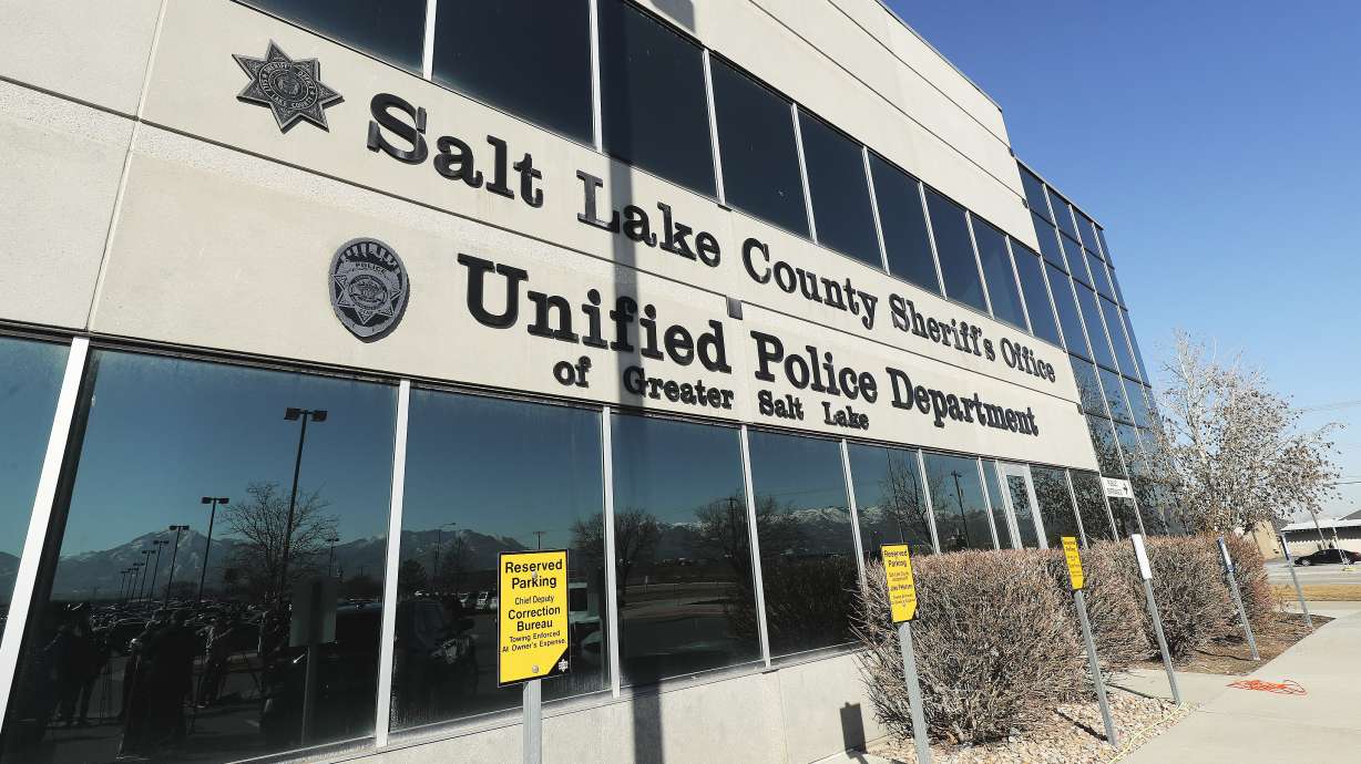 A Lehi man employed by the Salt Lake County Sheriff's Office has been arrested and accused of sexual battery after allegedly pulling over a woman illegally and searching her.
