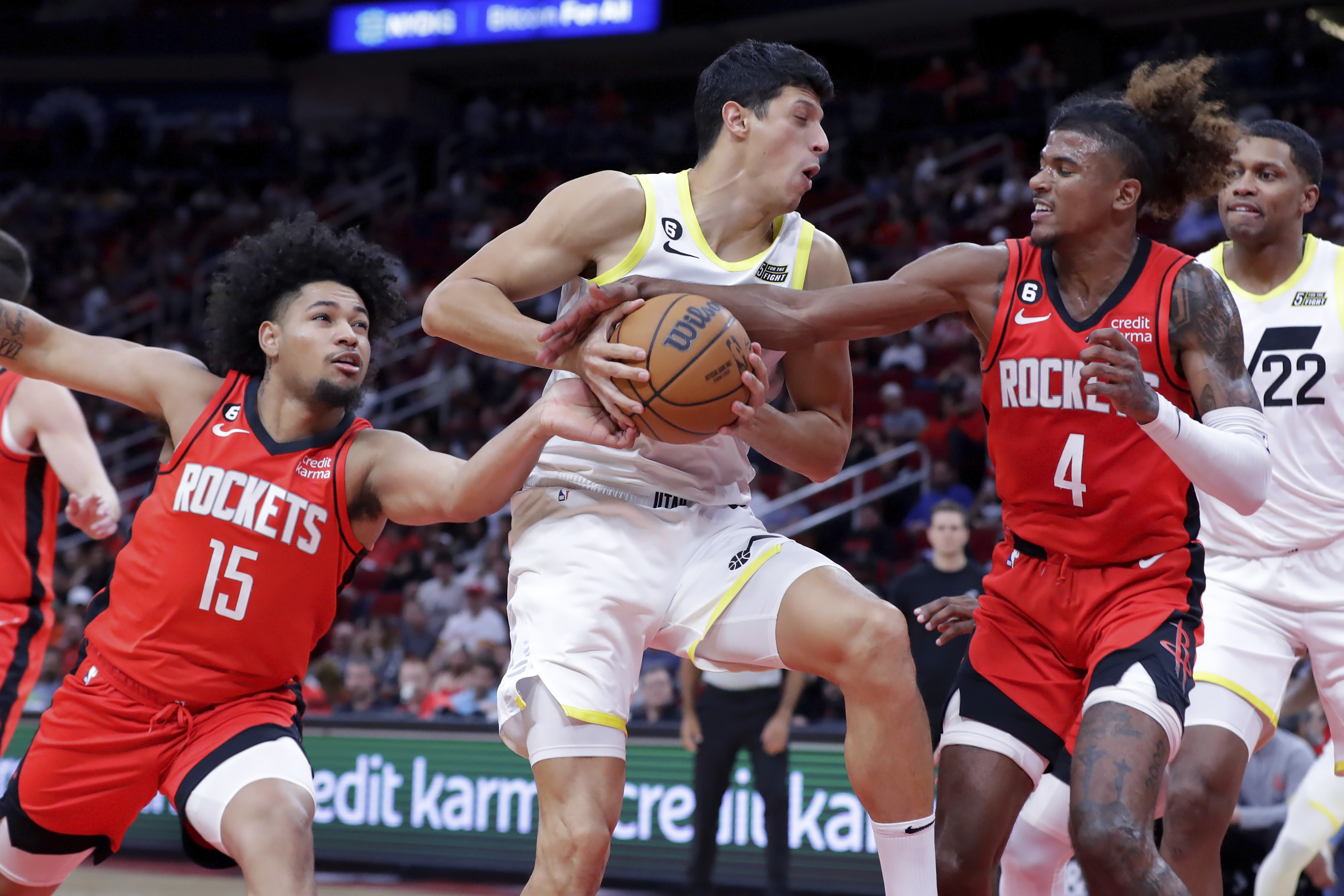 26-year-old Jazz rookie Simone Fontecchio shines in first extended NBA action