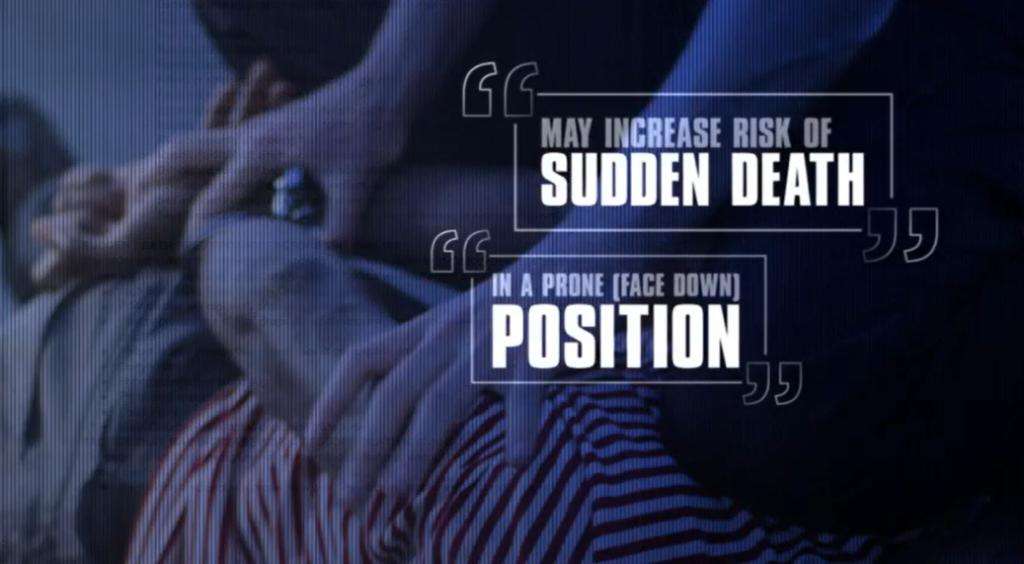 Police academy curriculum warns prone restraints may increase the risk of sudden death.