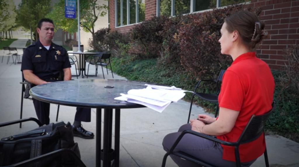 Alex Garcia, deputy director of Utah’s Peace Officer Standards and Training Academy, spoke with KSL Investigators about prone restraint training.