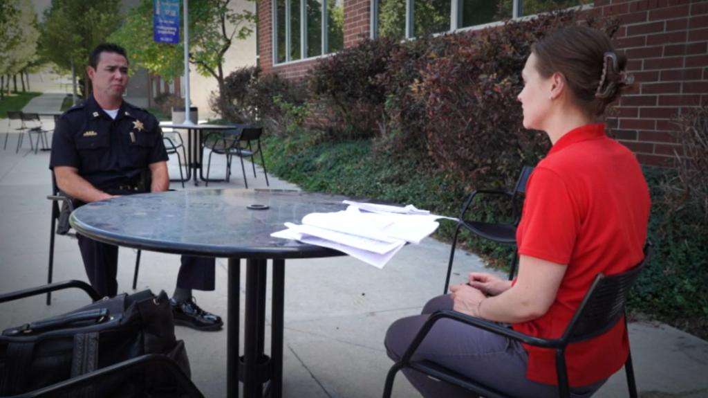 Alex Garcia, deputy director of Utah’s Peace Officer Standards and Training Academy, spoke with KSL Investigators about prone restraint training.