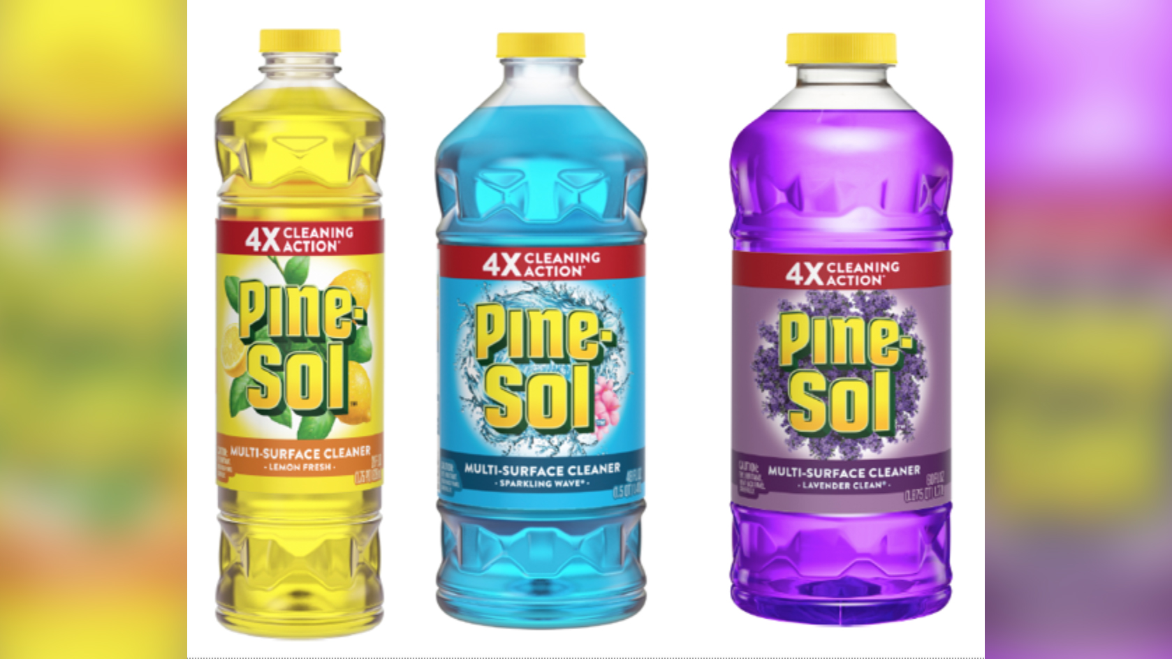 Roughly 37 million bottles of Pine-Sol products have been recalled because they could contain a potentially harmful bacteria.
	