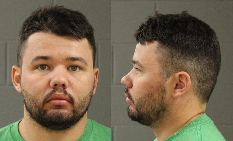 Booking photo of 25-year-old Jonathan Paul Sperry taken in Washington County, May 24.