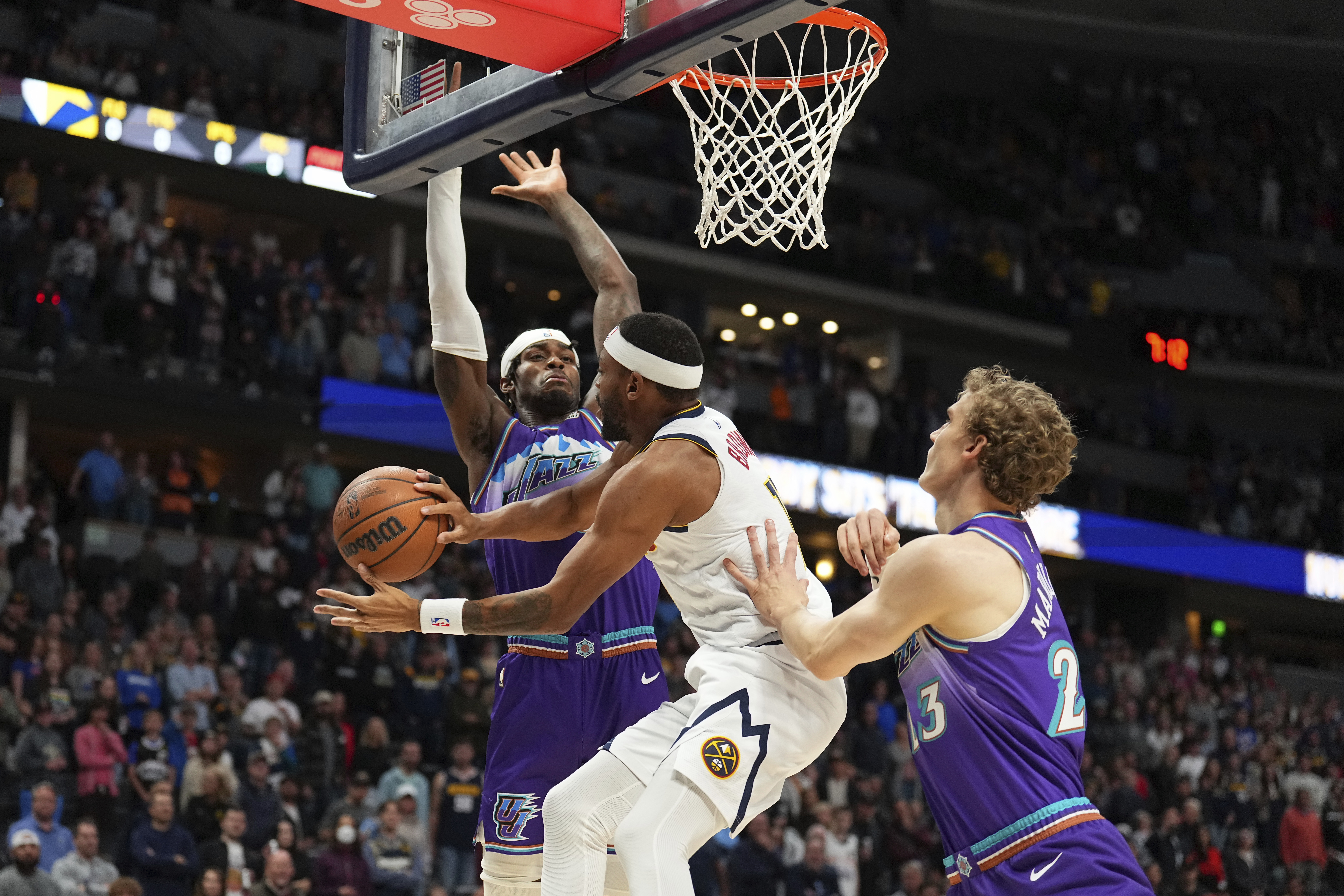 Jazz learn they need 'chaos' in road loss to Nuggets