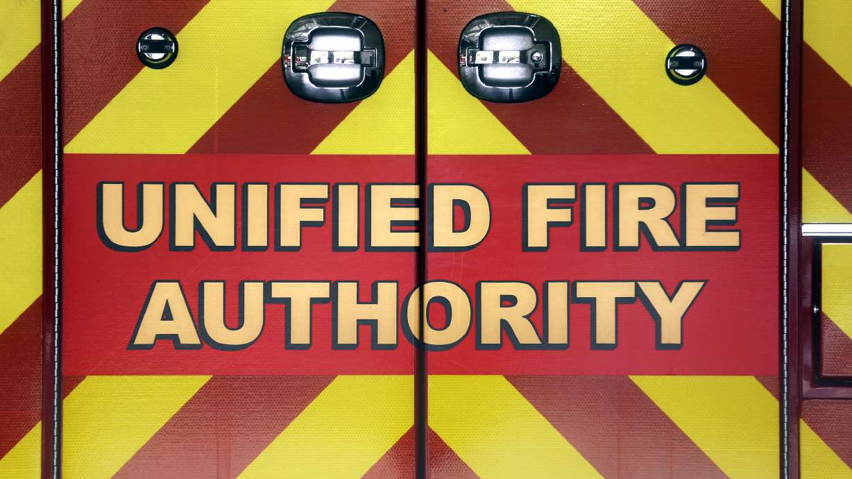 A residential fire destroyed two Eagle Mountain homes early Sunday, Unified Fire Authority officials said.