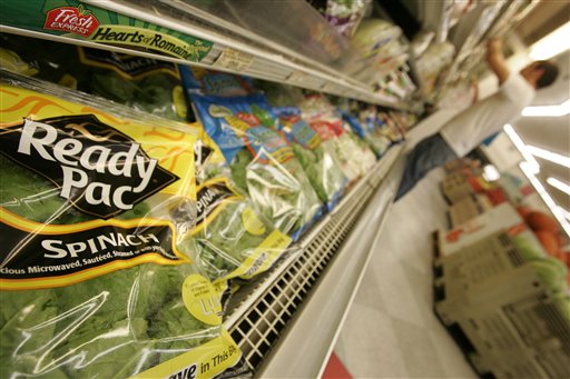 Consumers Urged to Throw Out Raw Spinach