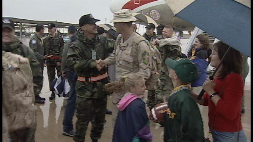 More Soldiers Return from Iraq